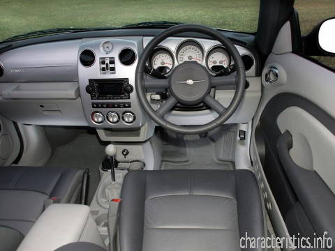 CHRYSLER Generație
 PT Cruiser Cabrio 2.4 i 16V Turbo (182 Hp) Caracteristici tehnice
